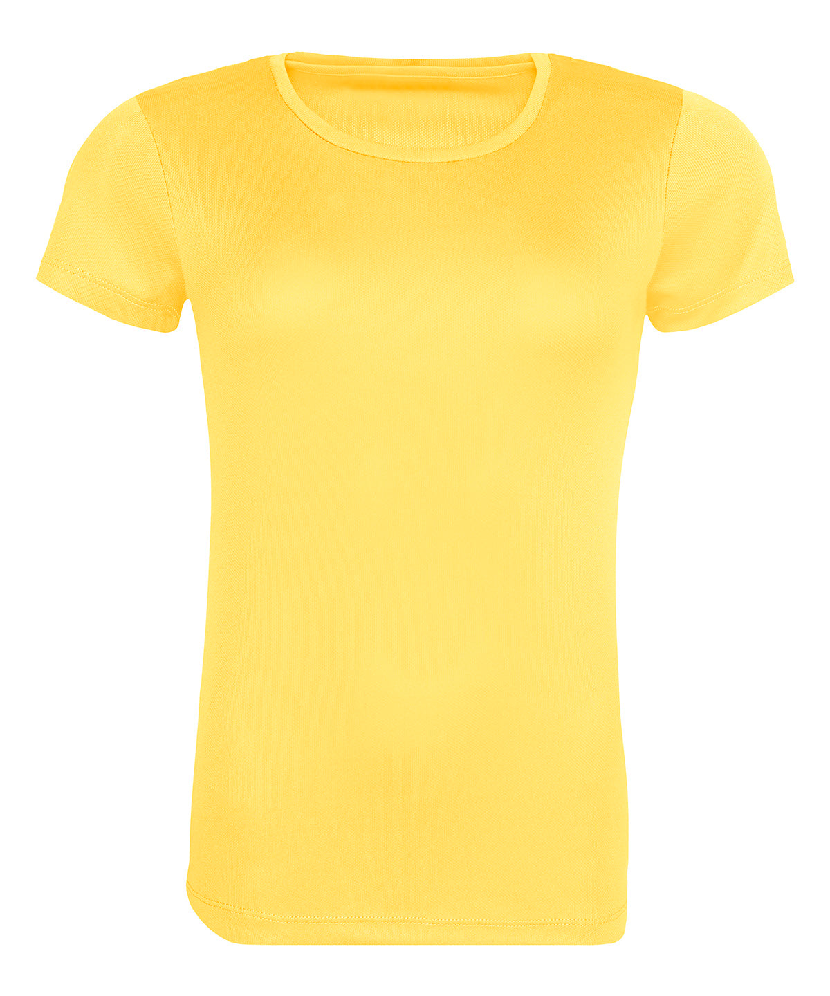 T-Shirts - Återvunnen dam T-shirt Sun Yellow