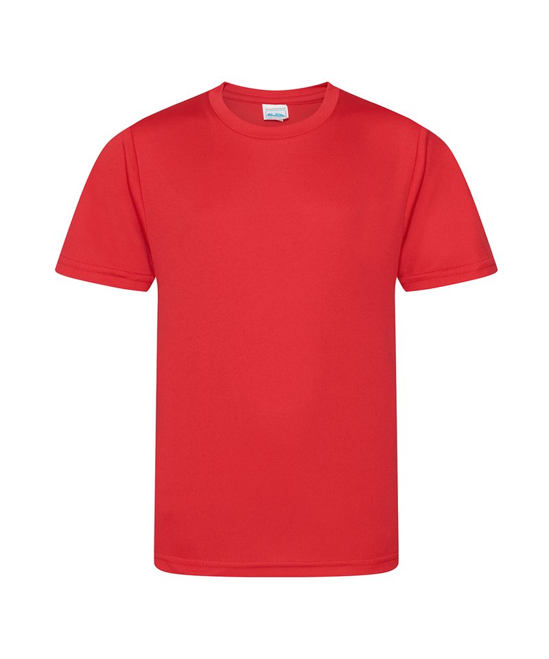 T-Shirts - Barnens Smidiga T-shirt för Sportaktiviteter Fire Red