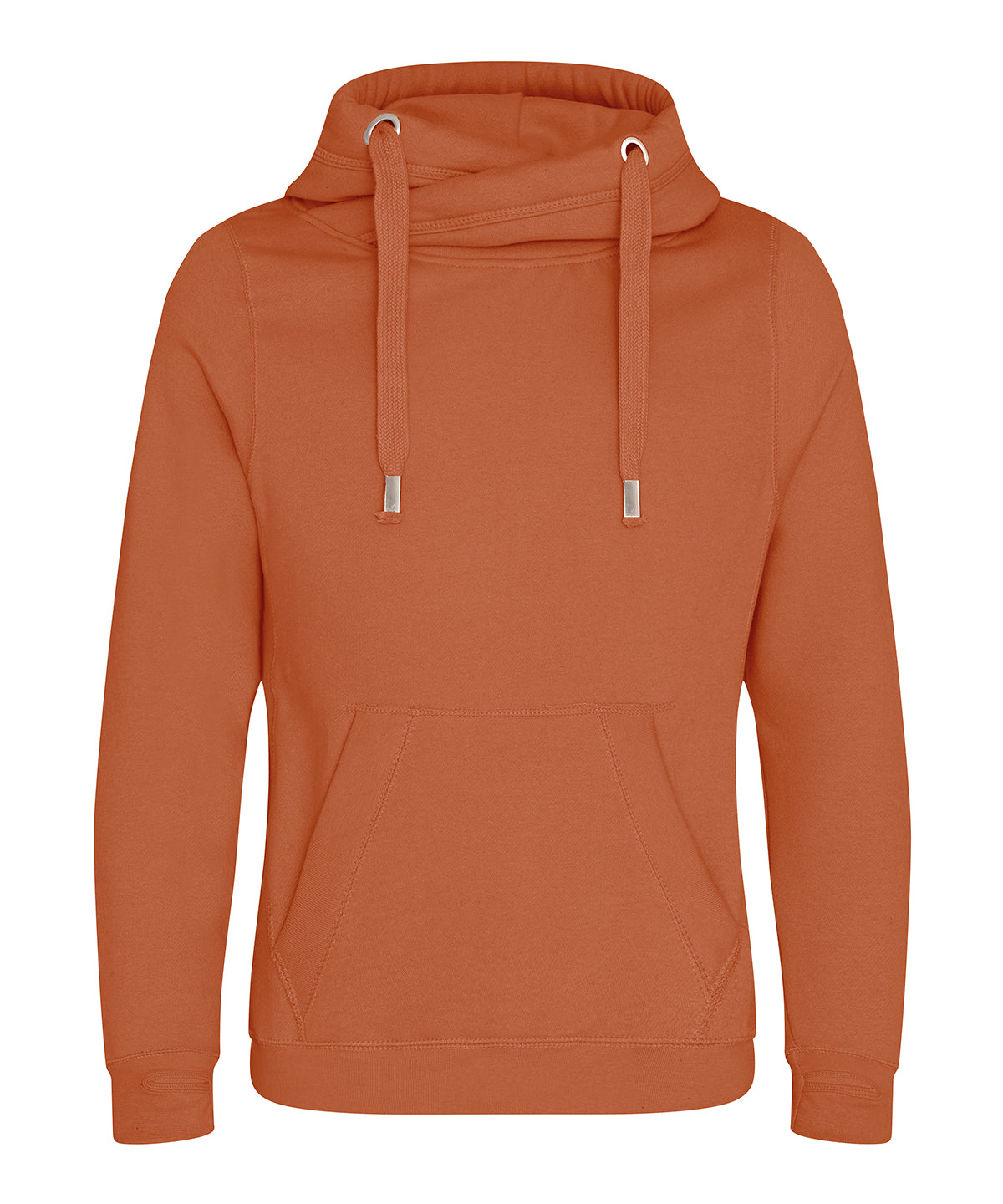 Hoodies - Huvtröja med korshalsning Ginger Biscuit