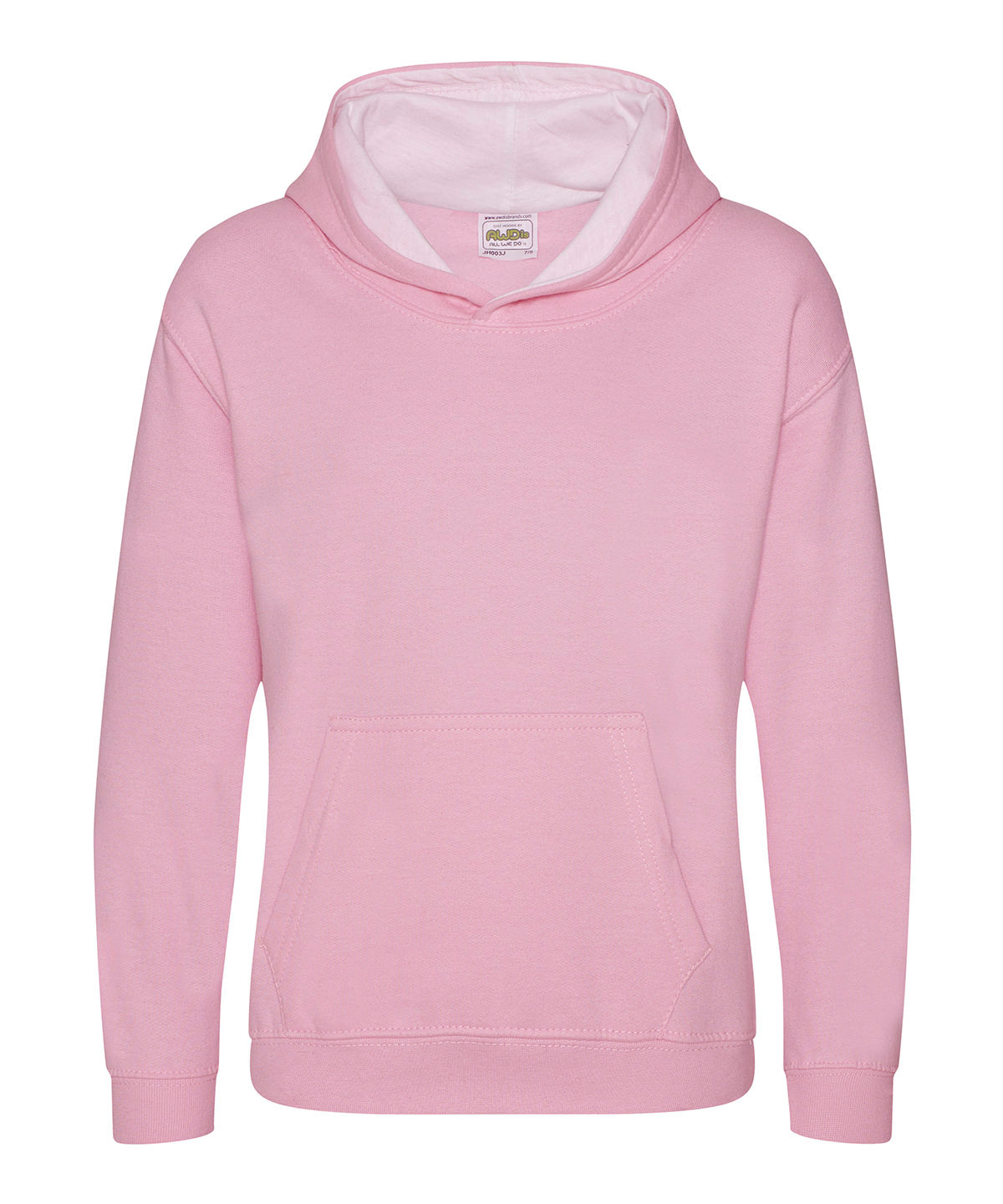 Hoodies - Perfekta Barns Varsity Hoodie för Lek och Avkoppling Baby Pink Arctic White