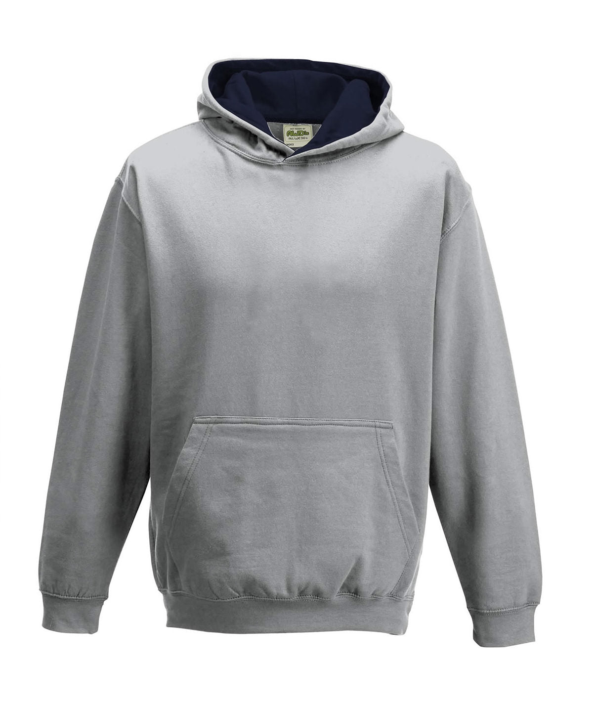 Hoodies - Perfekta Barns Varsity Hoodie för Lek och Avkoppling Heather Grey French Navy