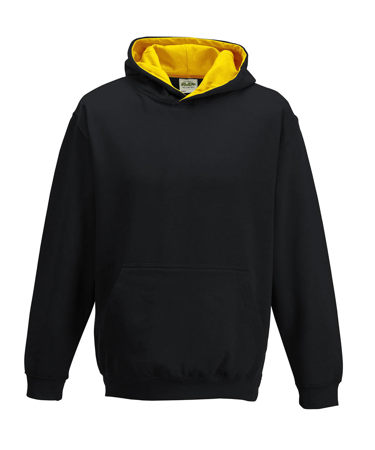 Hoodies - Perfekta Barns Varsity Hoodie för Lek och Avkoppling Jet Black Gold