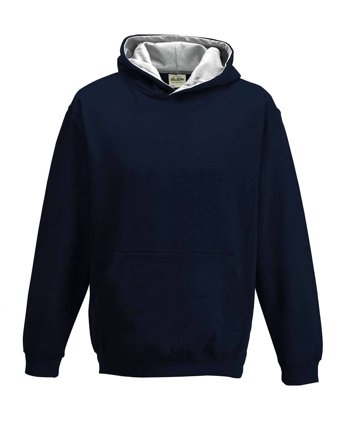 Hoodies - Perfekta Barns Varsity Hoodie för Lek och Avkoppling New French Navy Heather Grey