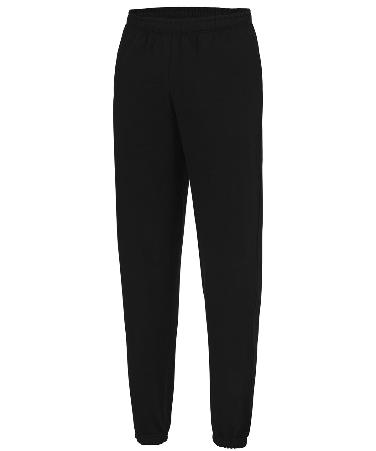 Sweatpants - Klassiska sweatpants med muddar Deep Black