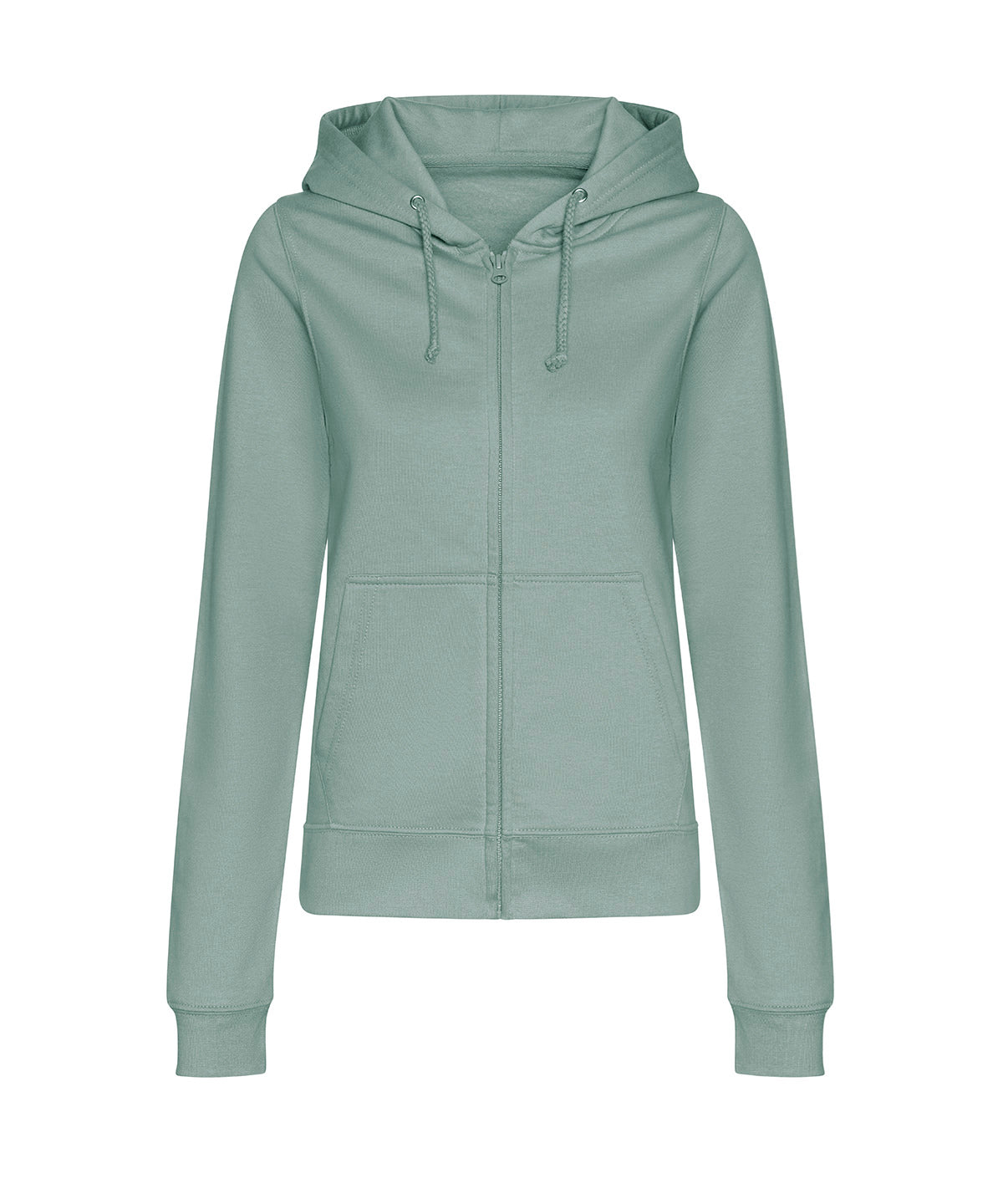 Hoodies - Bekväm och Stilren Damzoodie Dusty Green