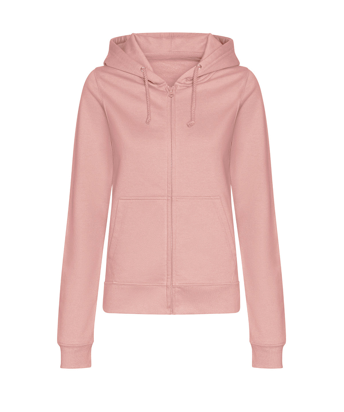 Hoodies - Bekväm och Stilren Damzoodie Dusty Pink