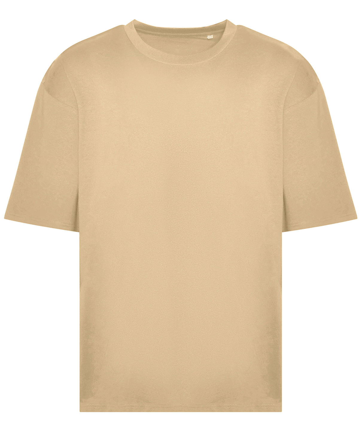 T-Shirts - Oversize T-shirt för en Modern och Avslappnad Stil Desert Sand