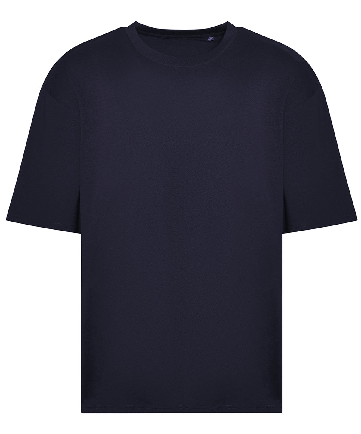 T-Shirts - Oversize T-shirt för en Modern och Avslappnad Stil New French Navy