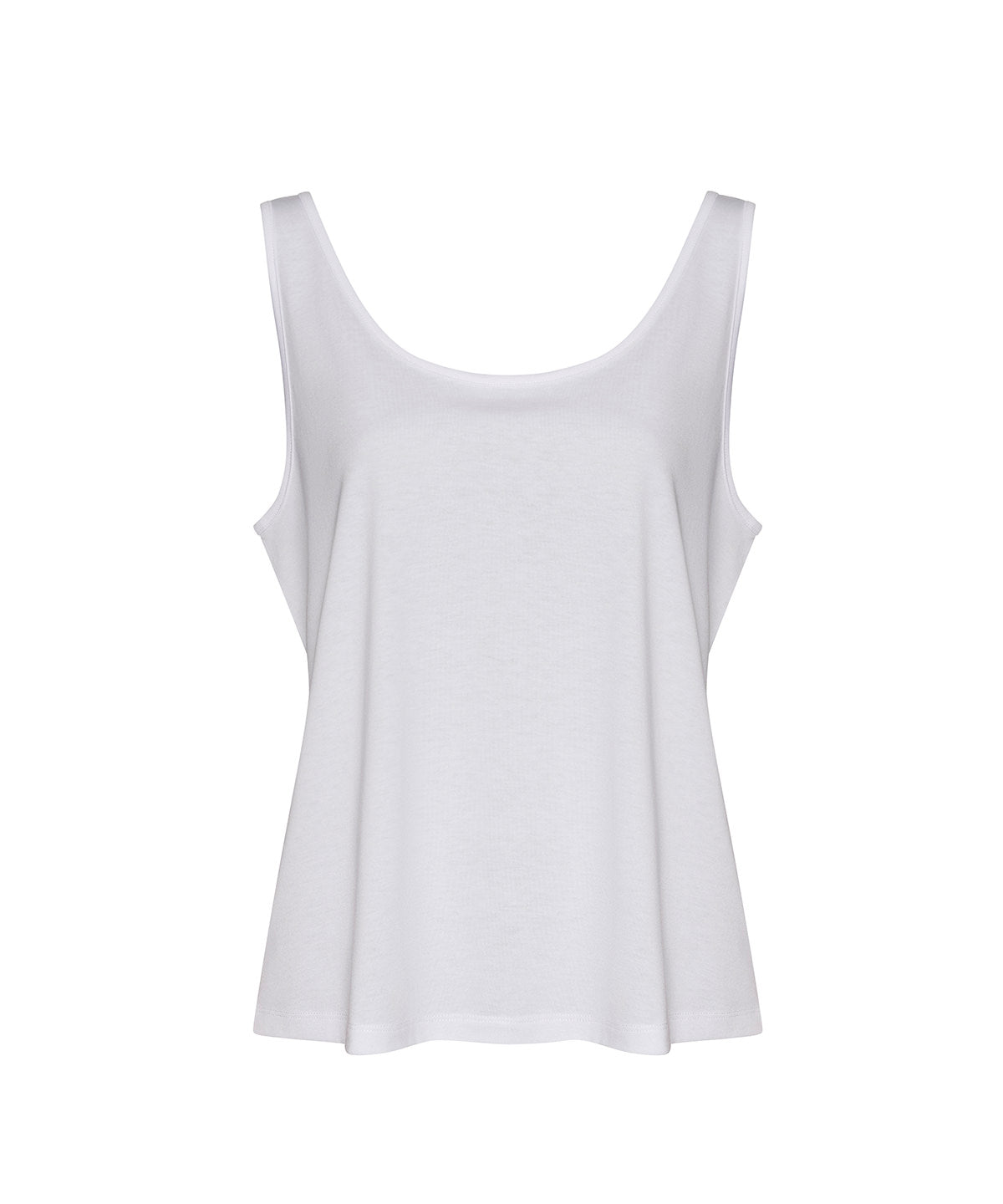 Vests - Avslappnat Linne för Sommardagar Solid White