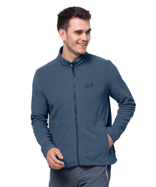 Fleece - Fullzip Lätt Fleecejacka för Aktiva Äventyr