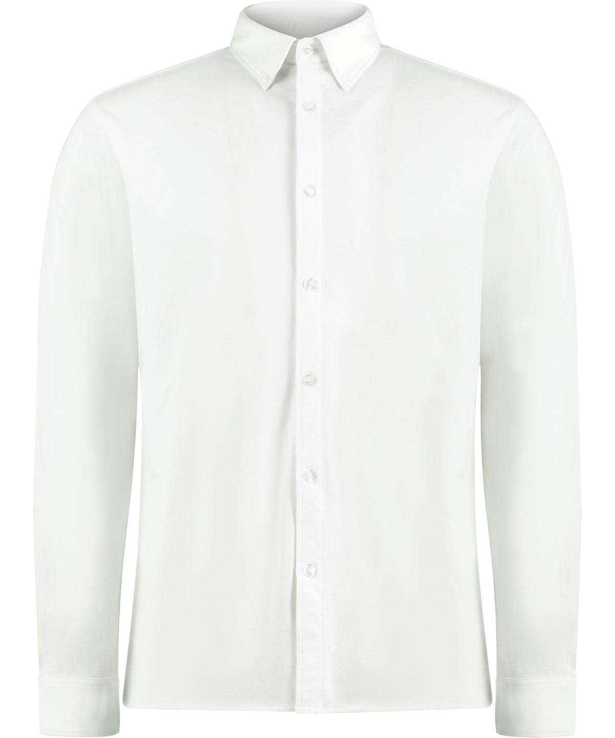 Shirts - Långärmad Superwash 60 piqué-skjorta White