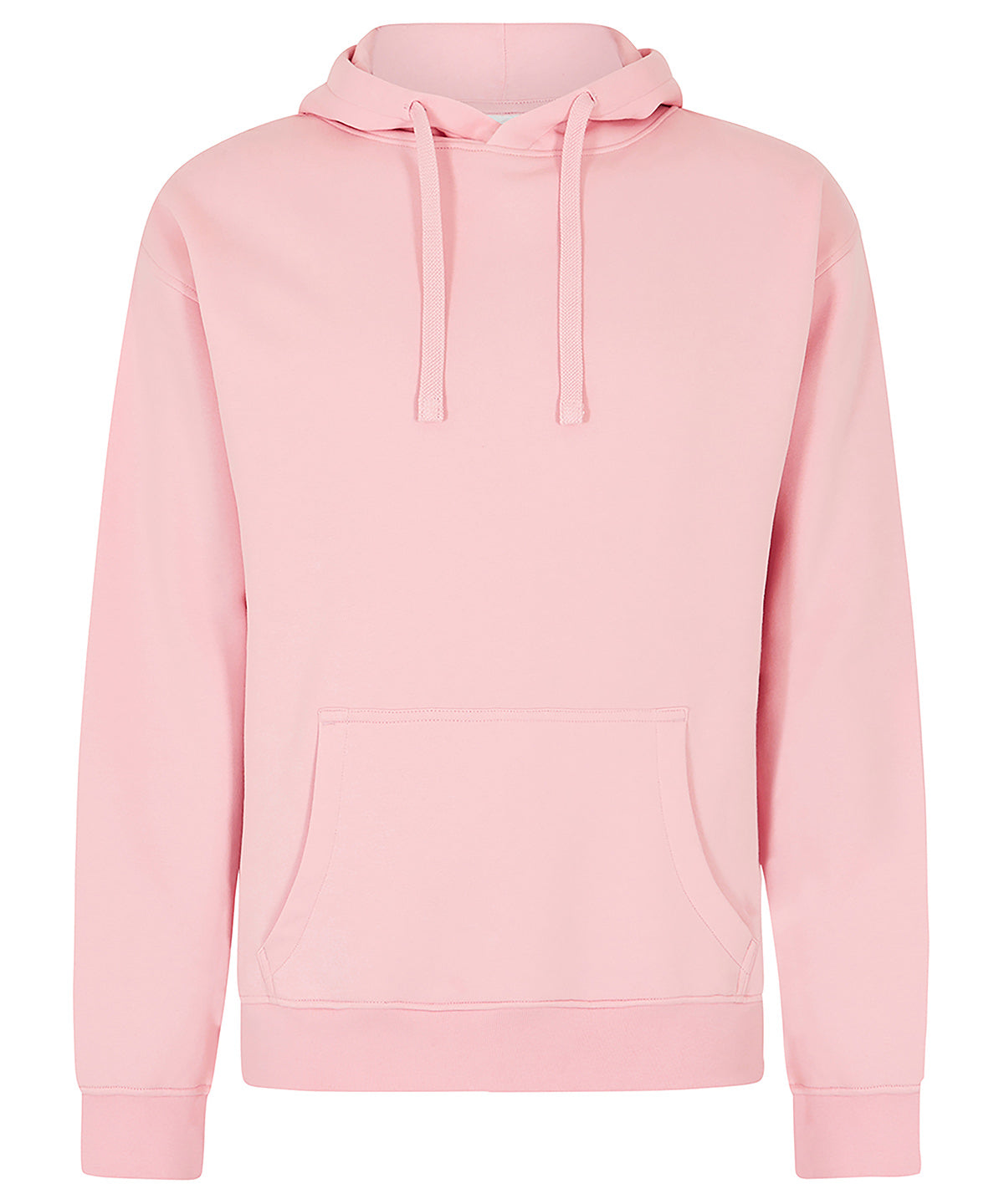 Hoodies - Mångsidig och Bekväm Huvtröja i Regular Fit Baby Pink