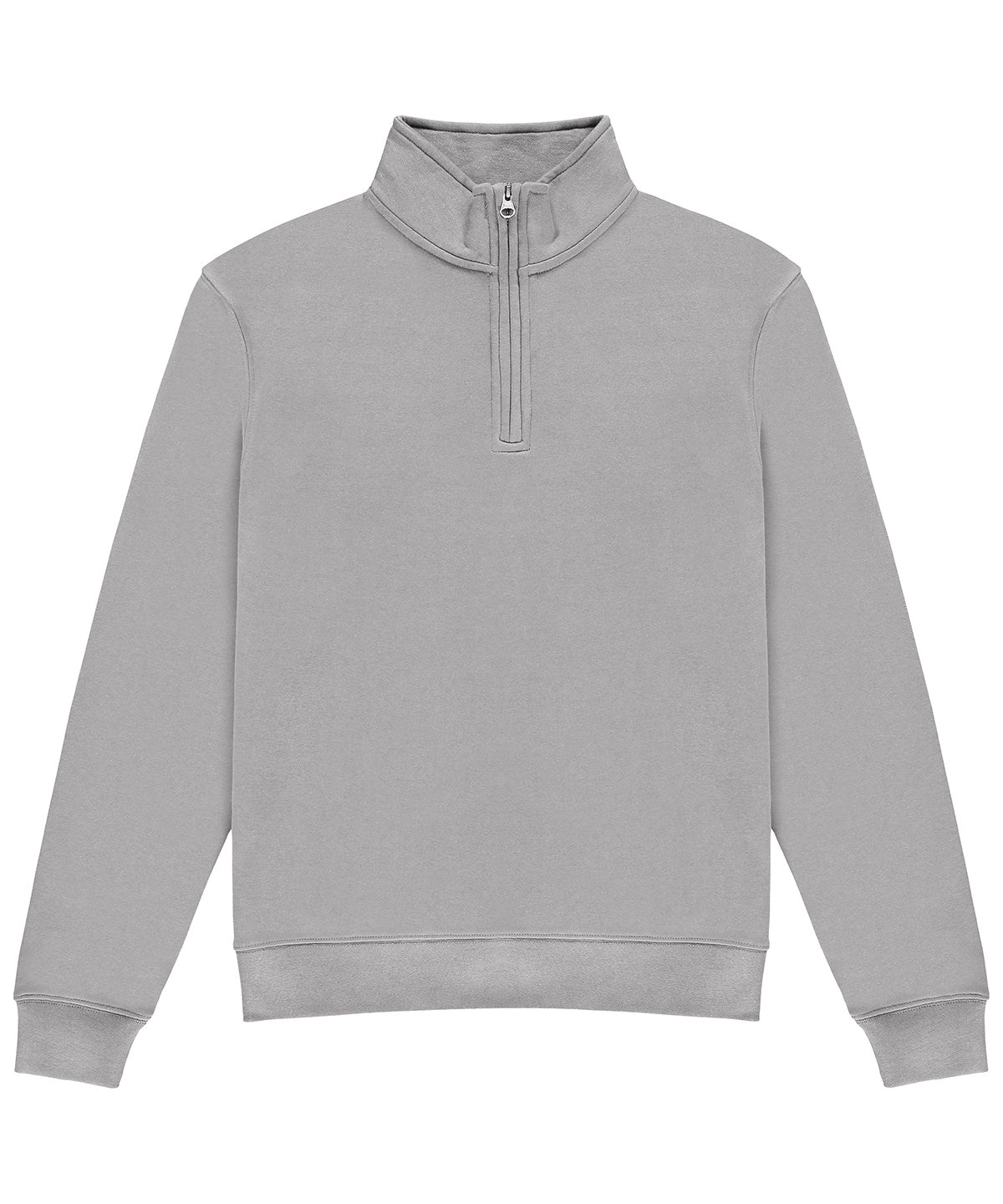 Sweatshirts - Regular Fit 1/4-Zip Sweatshirt Heather Grey