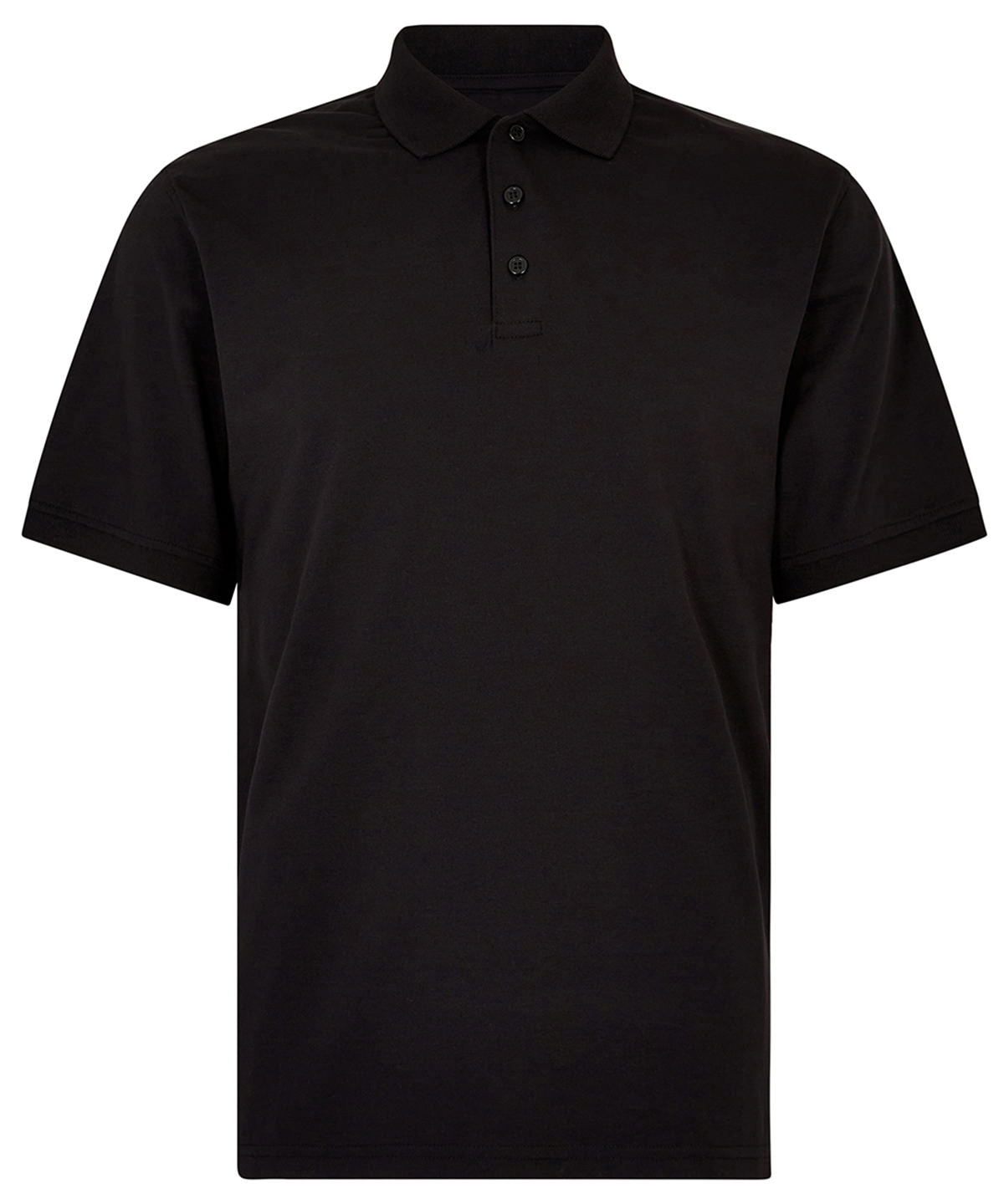 Polos - Superwash 60°C jersey polo Black