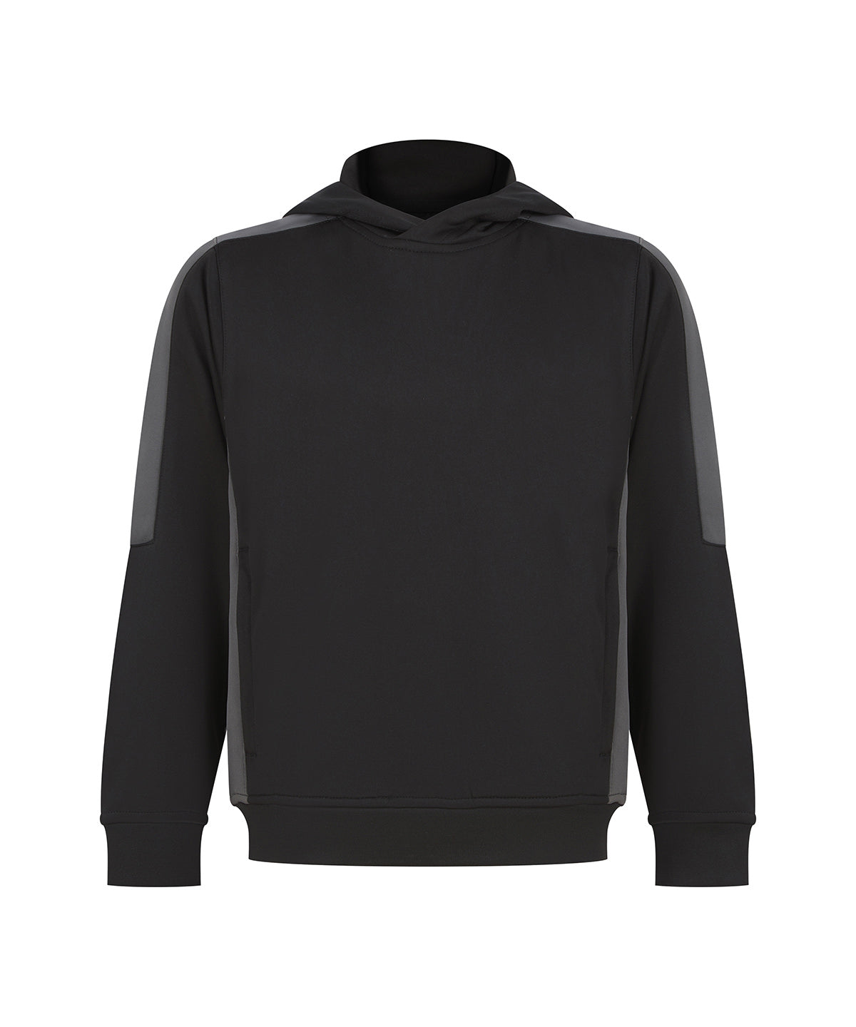 Hoodies - Barnens laghoodie Black Gunmetal Grey