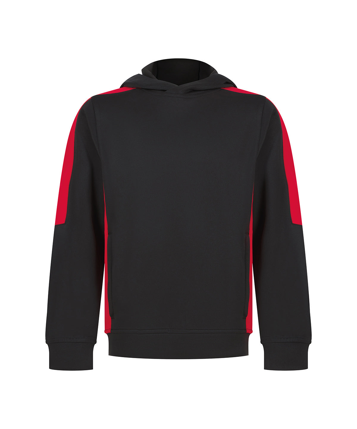 Hoodies - Barnens laghoodie Black Red