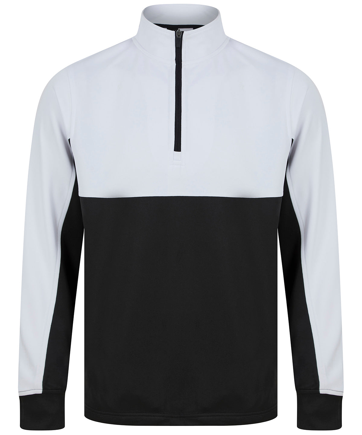 Trackwear - Stilren och Funktionell Tracksuit-Top för Arbete och Fritid Black White