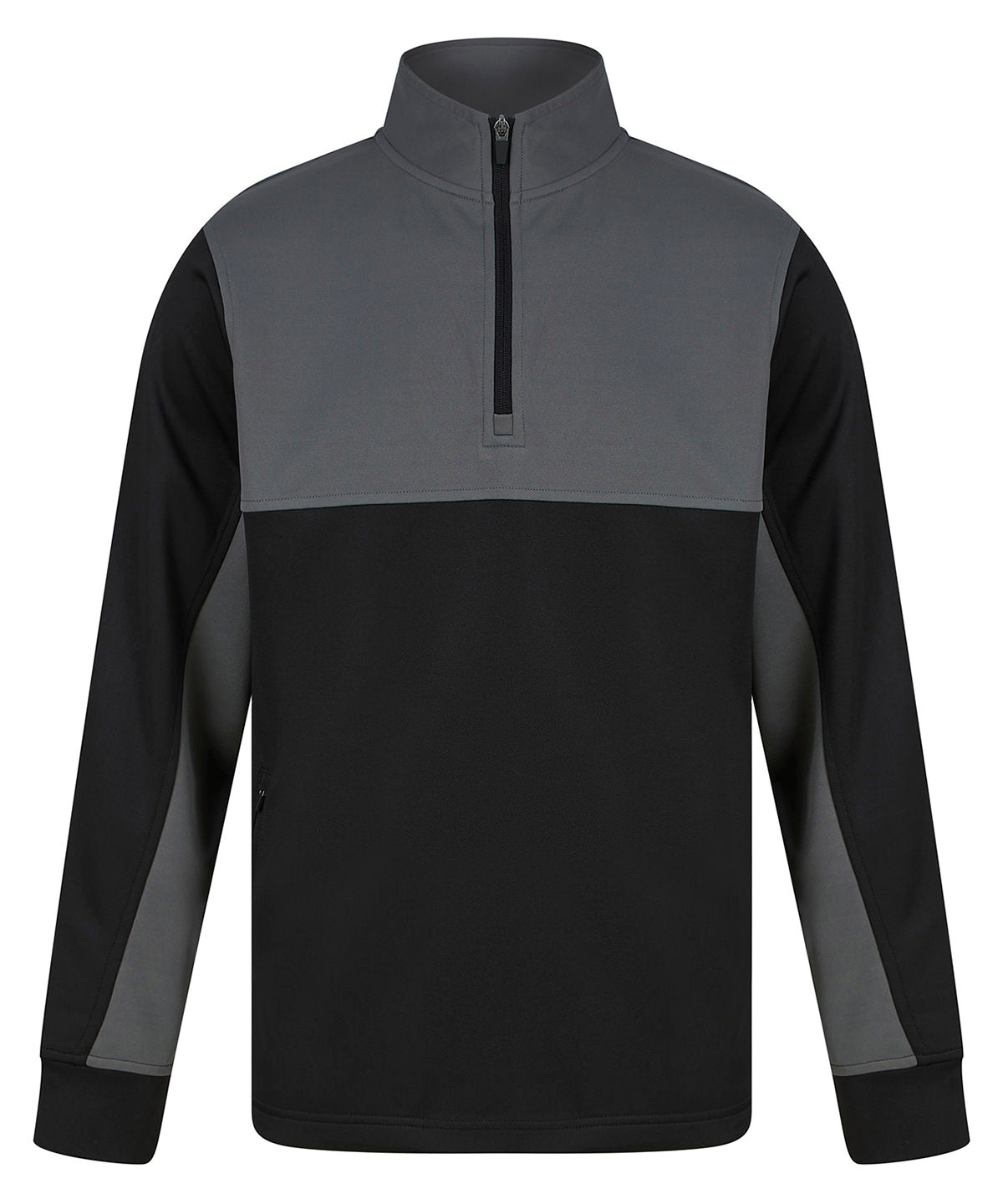 Trackwear - Perfekt Tracksuit Top för Aktiva Barn Black Gunmetal Grey