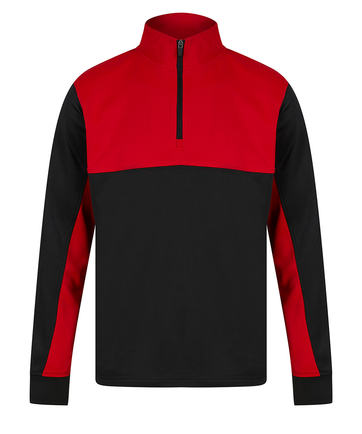 Trackwear - Perfekt Tracksuit Top för Aktiva Barn Black Red