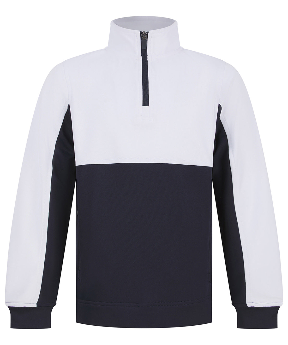 Trackwear - Perfekt Tracksuit Top för Aktiva Barn Navy White