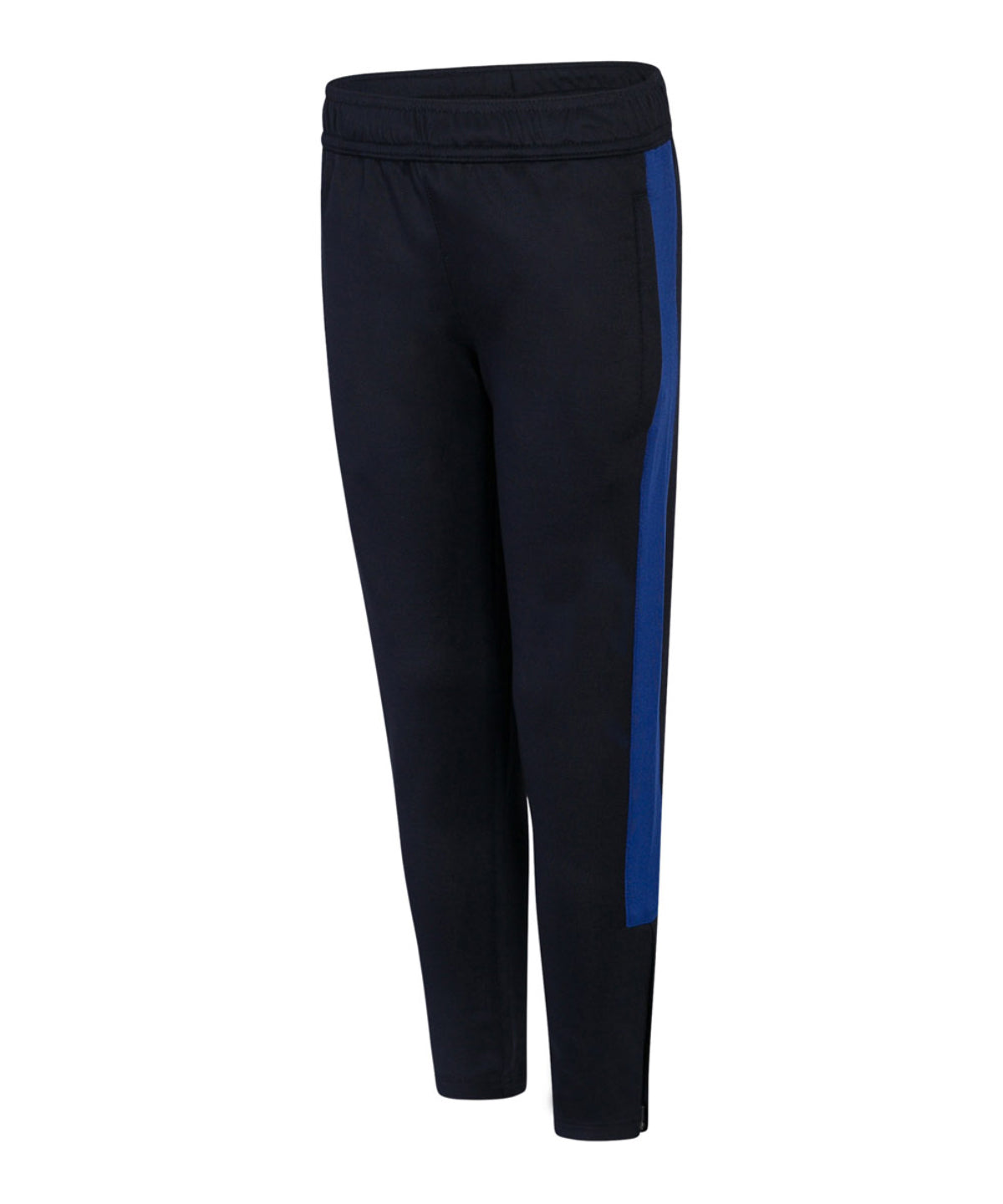 Trackwear - Barnens Stickade Träningsbyxor Navy Royal