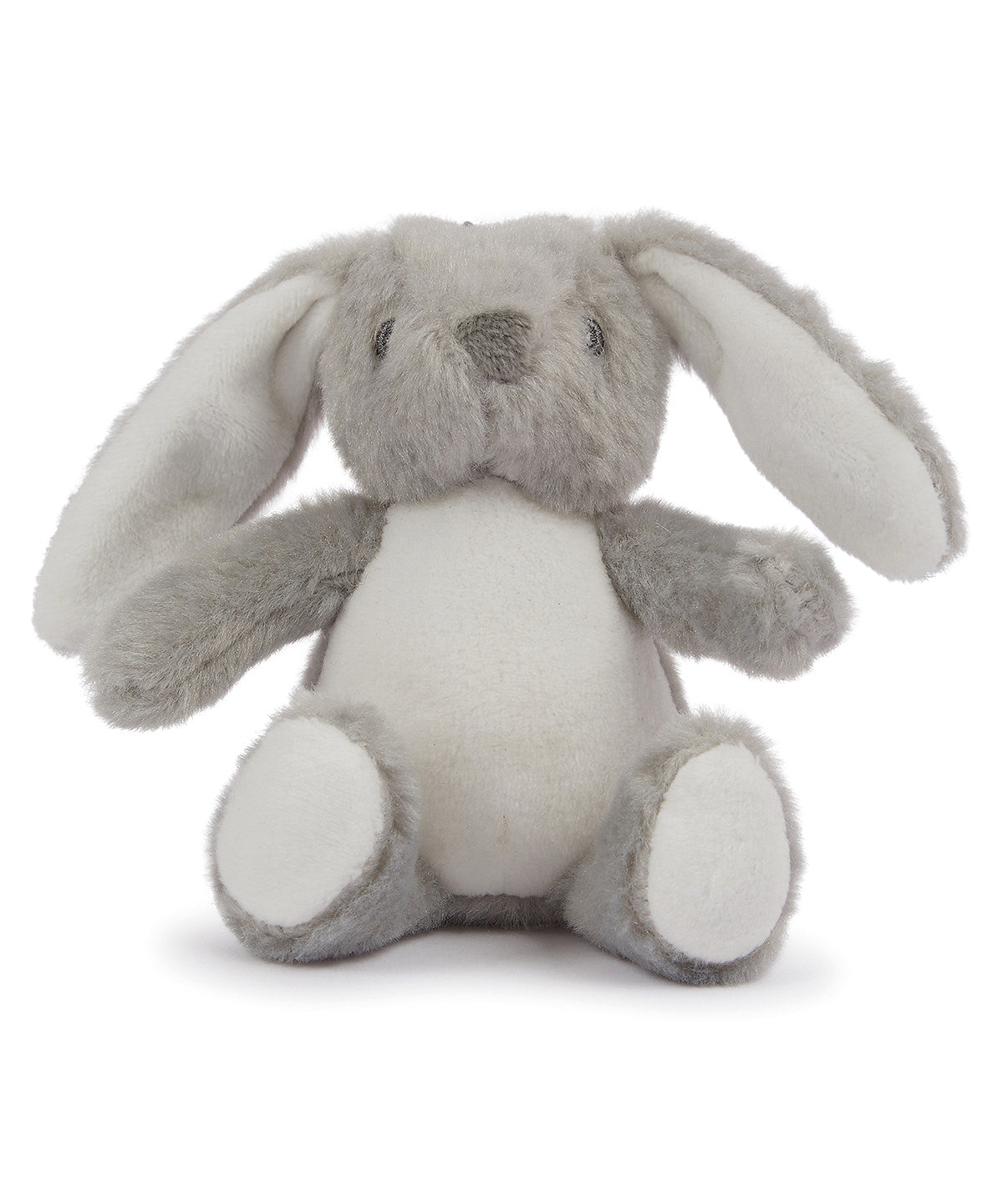 Soft Toys - Söt Nallebjörnsnyckelring och Magnet Bunny Key Ring Grey XS