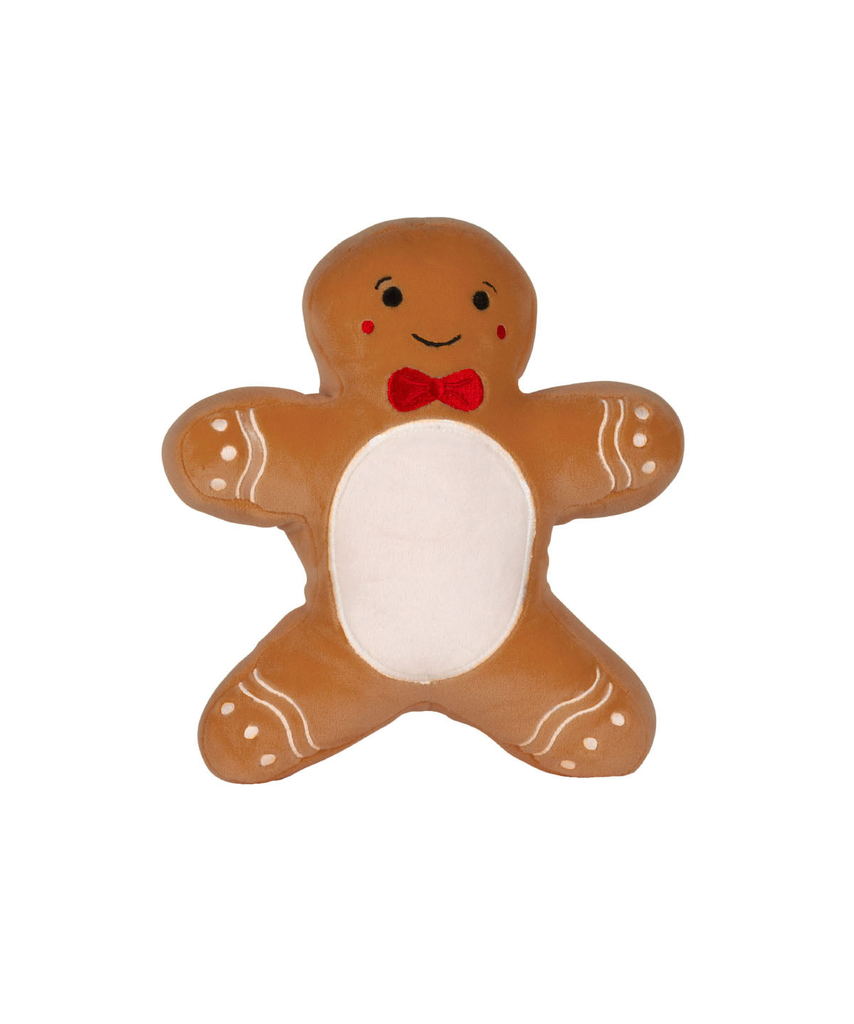 Soft Toys - Blue Hero Bear Light Brown Gingerbread Man S