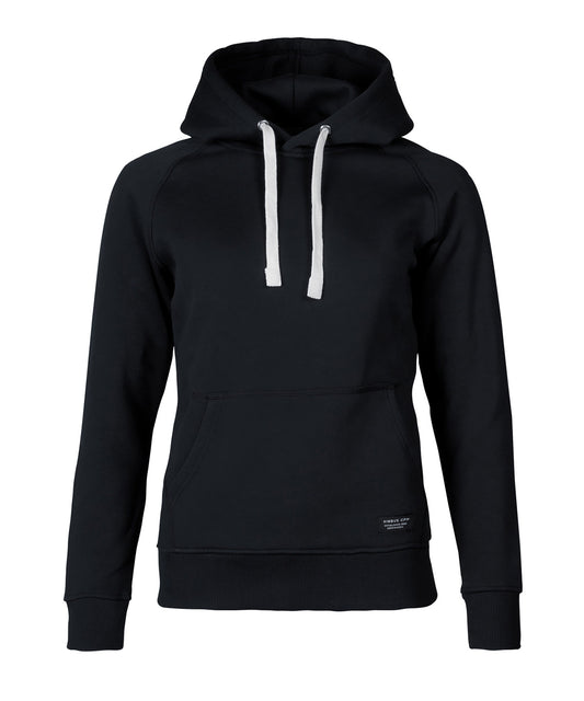 Sweatshirts - Elegant huvtröja för damer Black