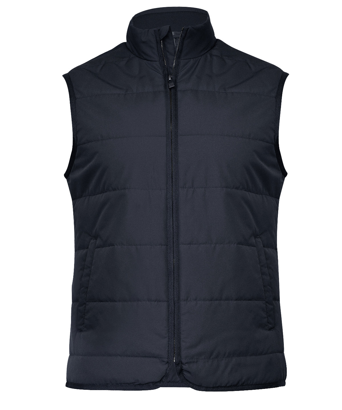 Gilets & Body Warmers - Horisontellt Quiltad Linne Dark Navy