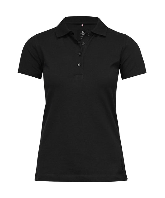 Polos - Harvard Klassisk Stretch Deluxe Polo för Damer Black