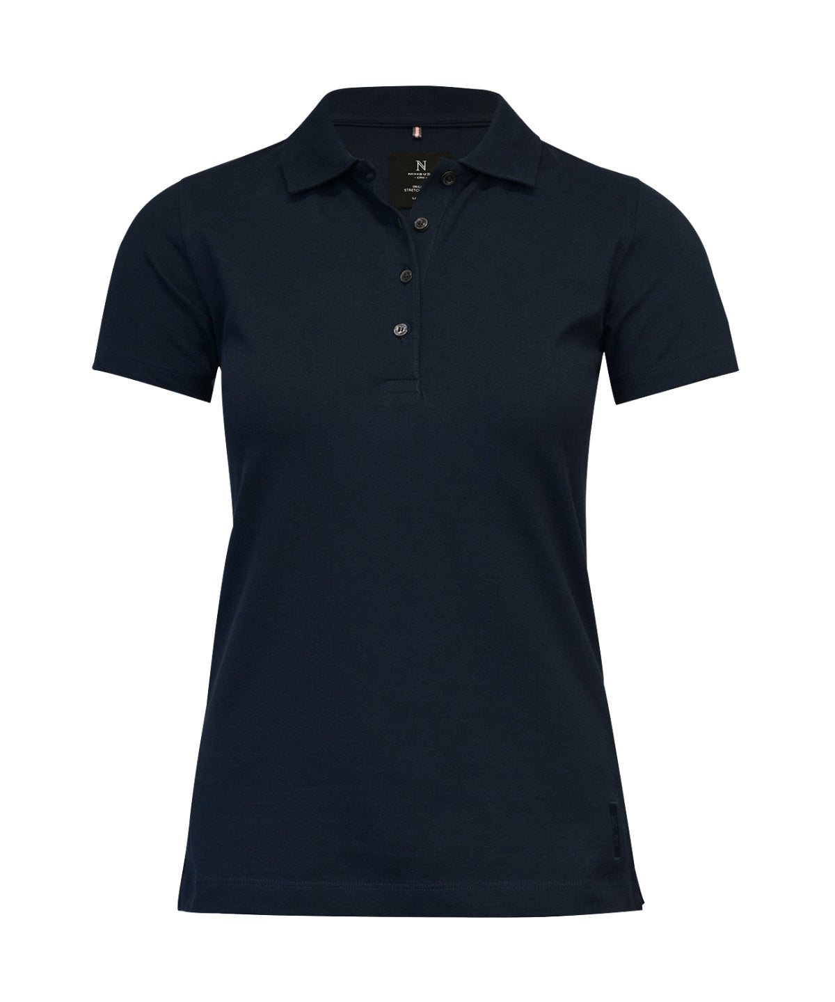 Polos - Harvard Klassisk Stretch Deluxe Polo för Damer Dark Navy