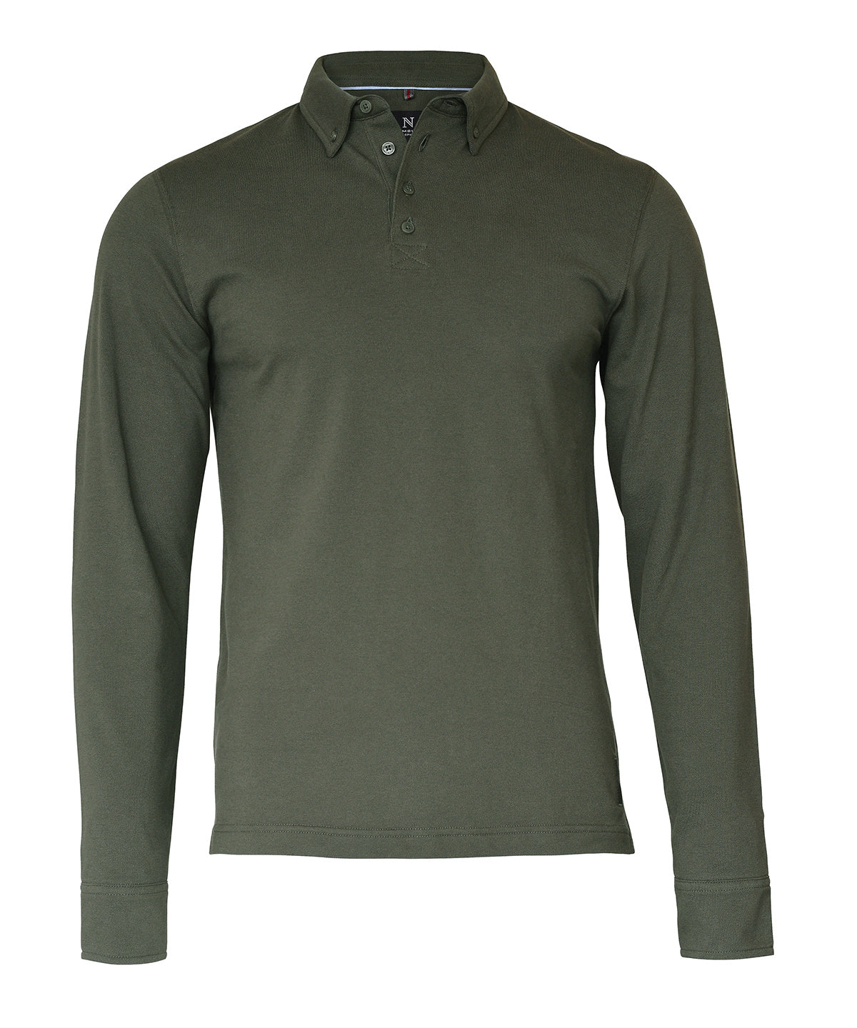 Polos - Carlington Långärmad Pikétröja Olive