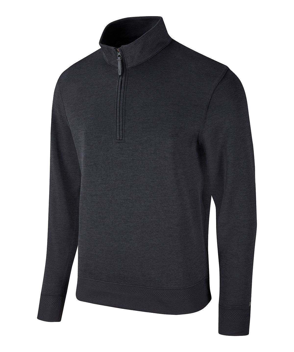 Sports Overtops - Player tröja med halv zip Black Black