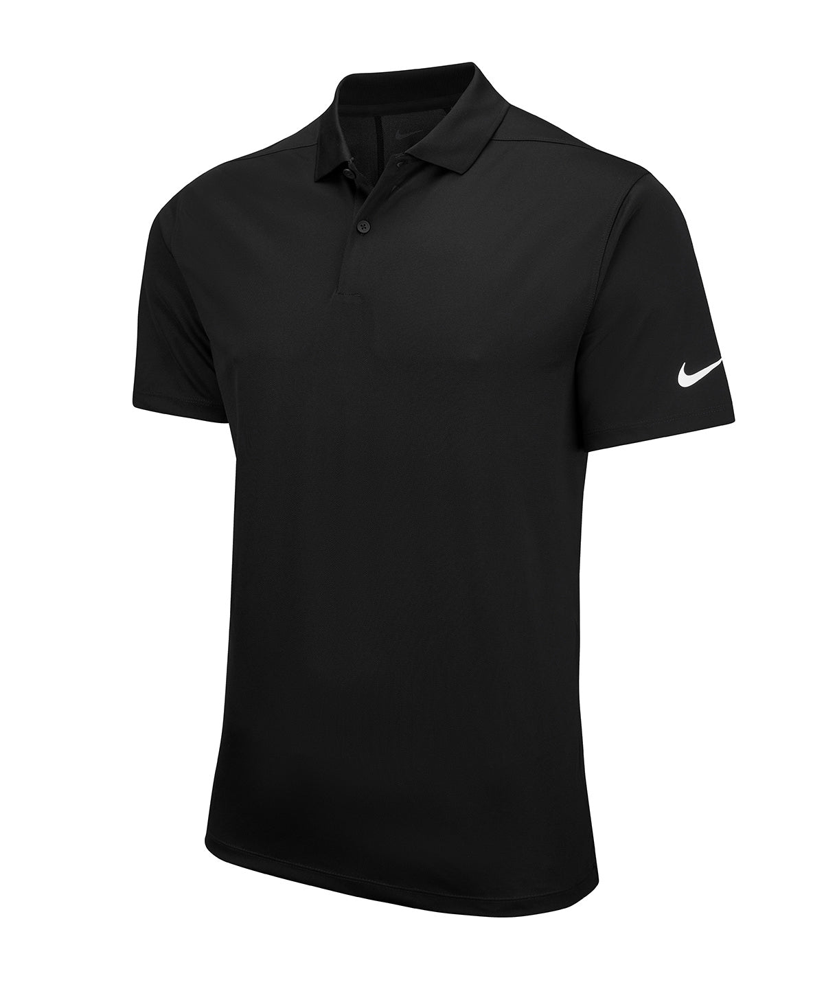 Polos - Nike Victory Solid Polo för Herrar Black White