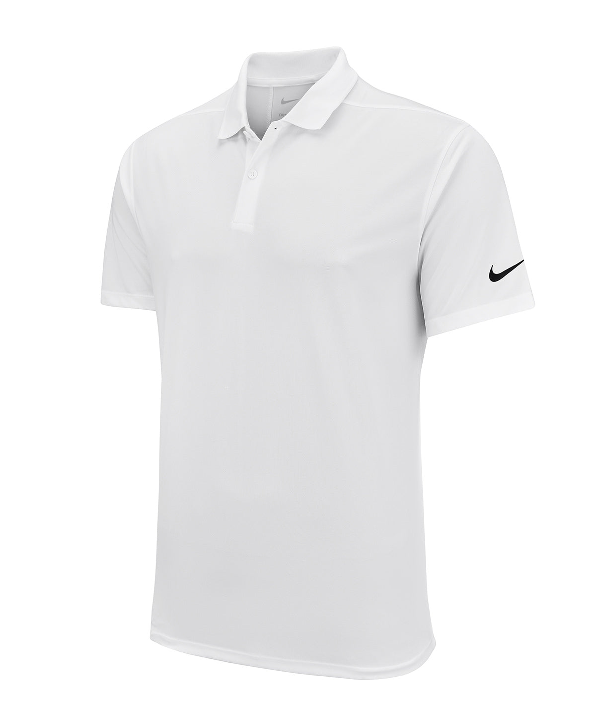 Polos - Nike Victory Solid Polo för Herrar White Black