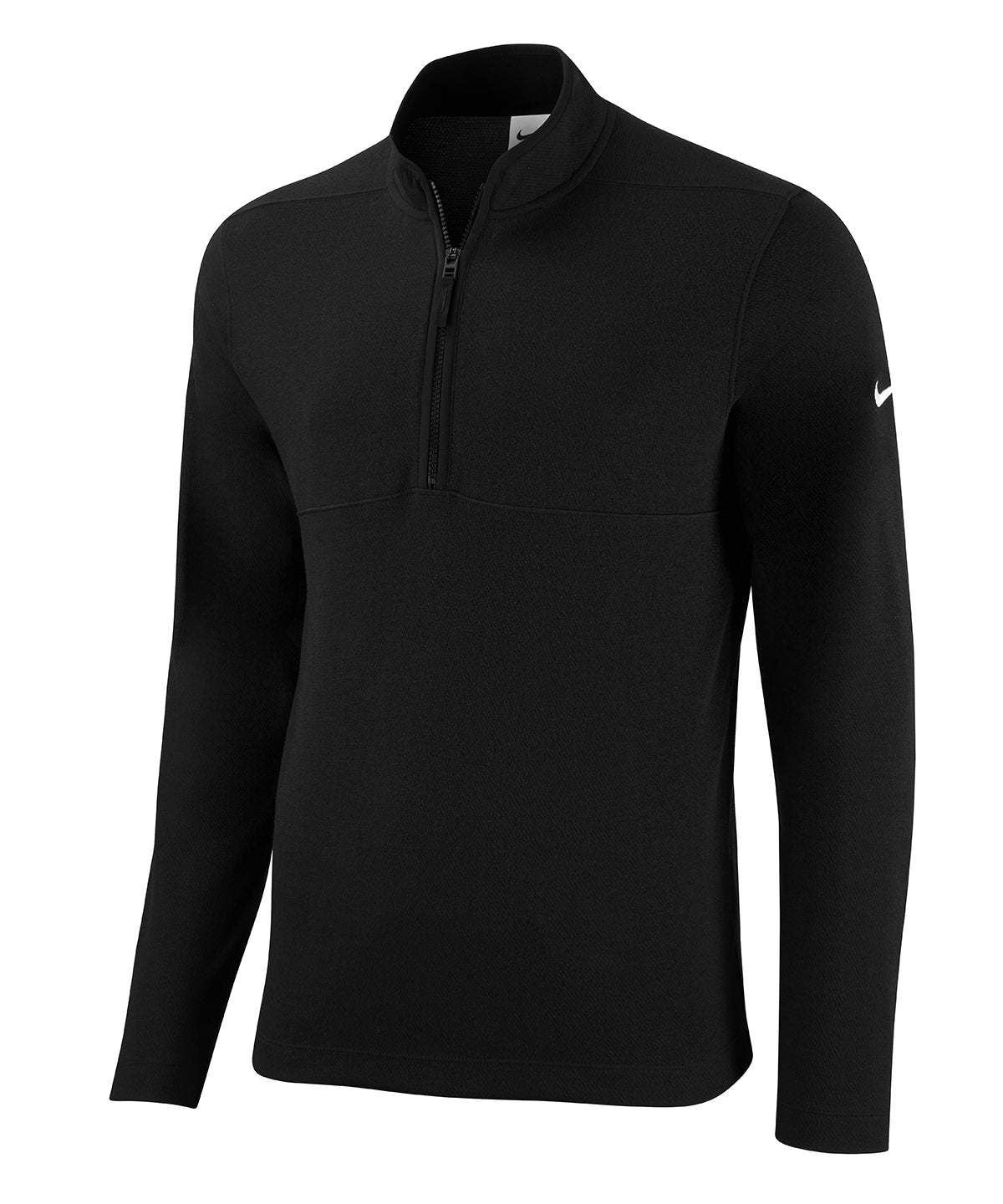 Sports Overtops - Nike Victory Halv-Zip Topp för Herrar Black White