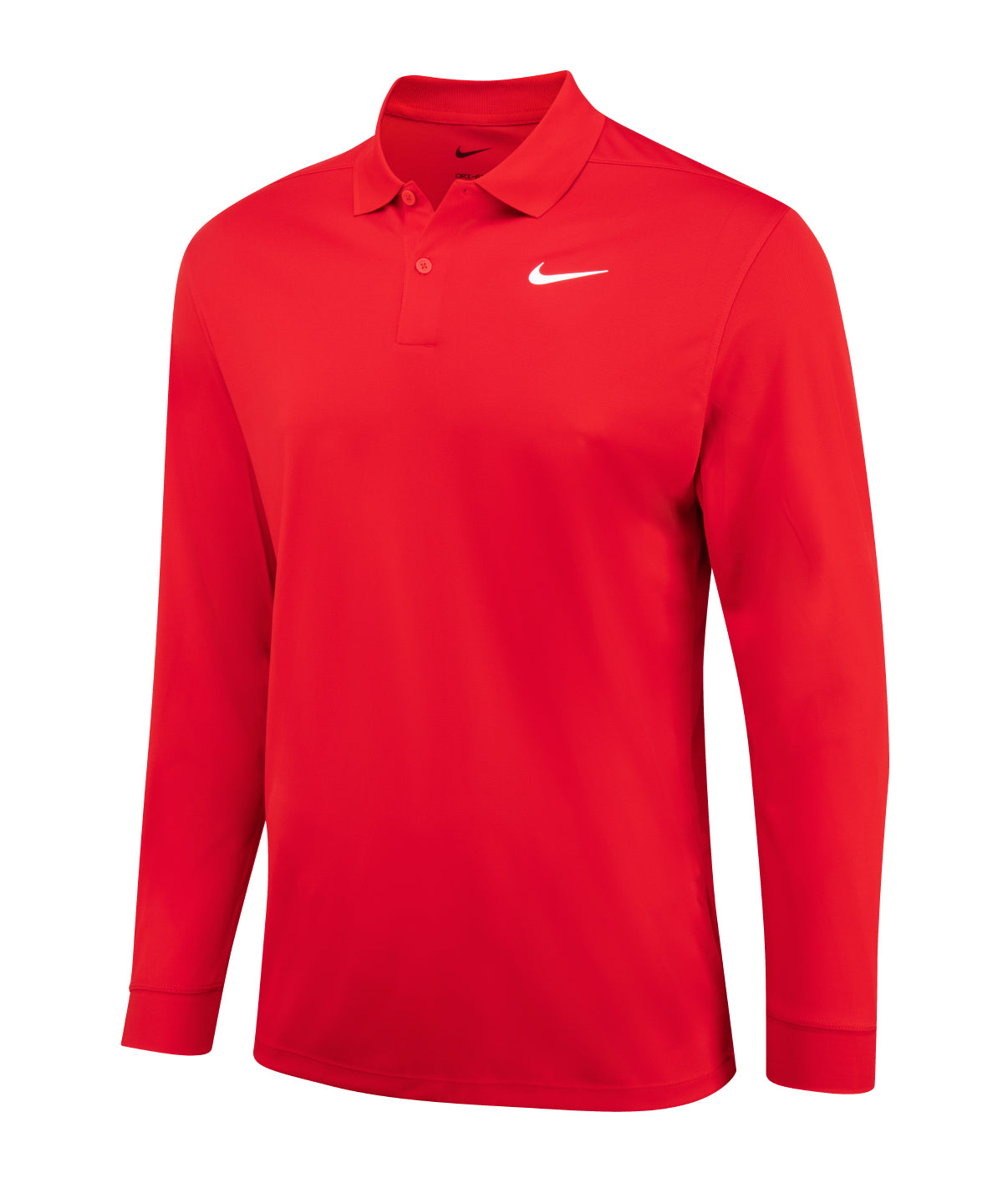 Polos - Nike Dri-FIT Victory långärmad pikétröja för herrar University Red White