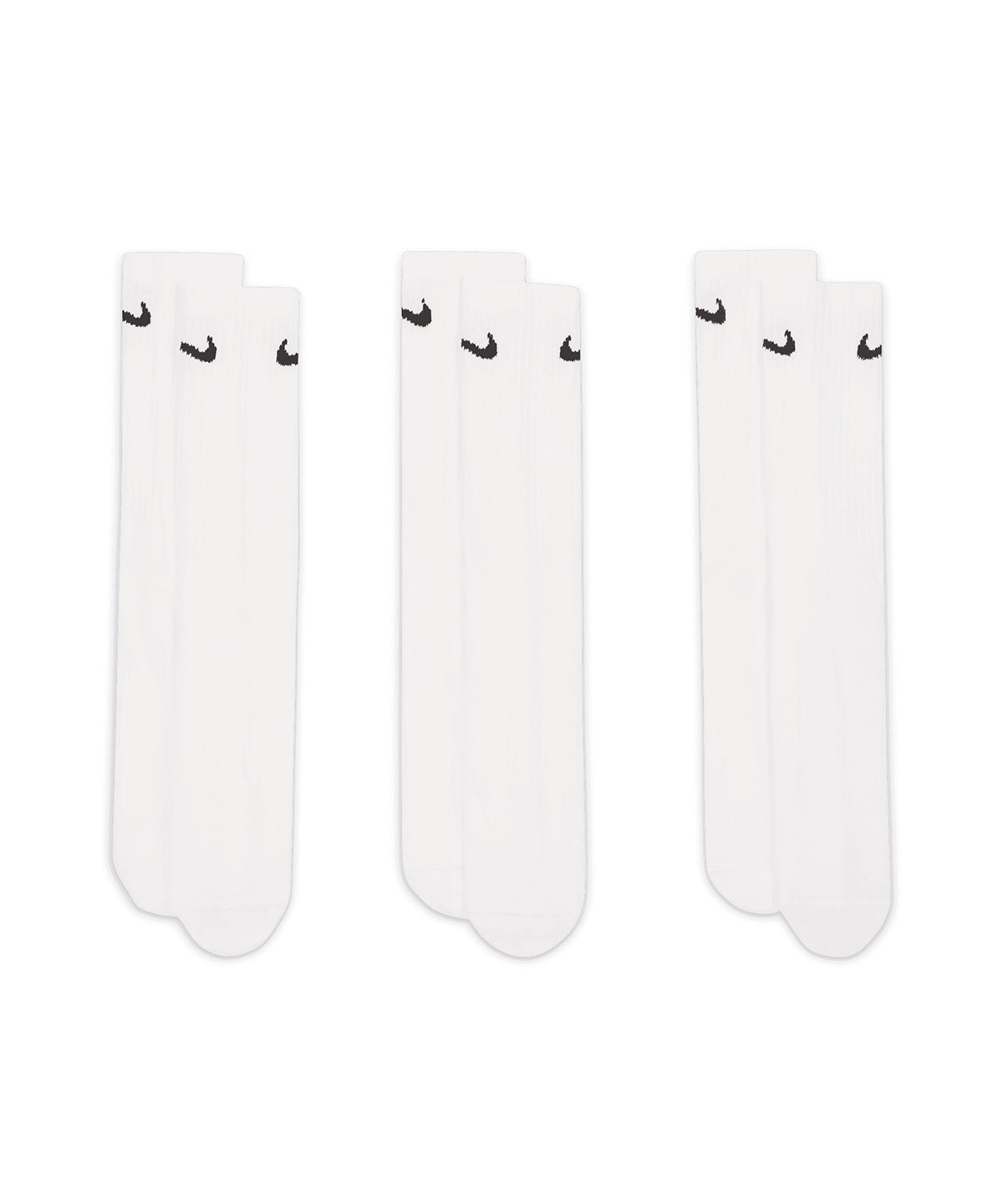 Socks - Nike Vardagsstrumpor (3 par) White Black