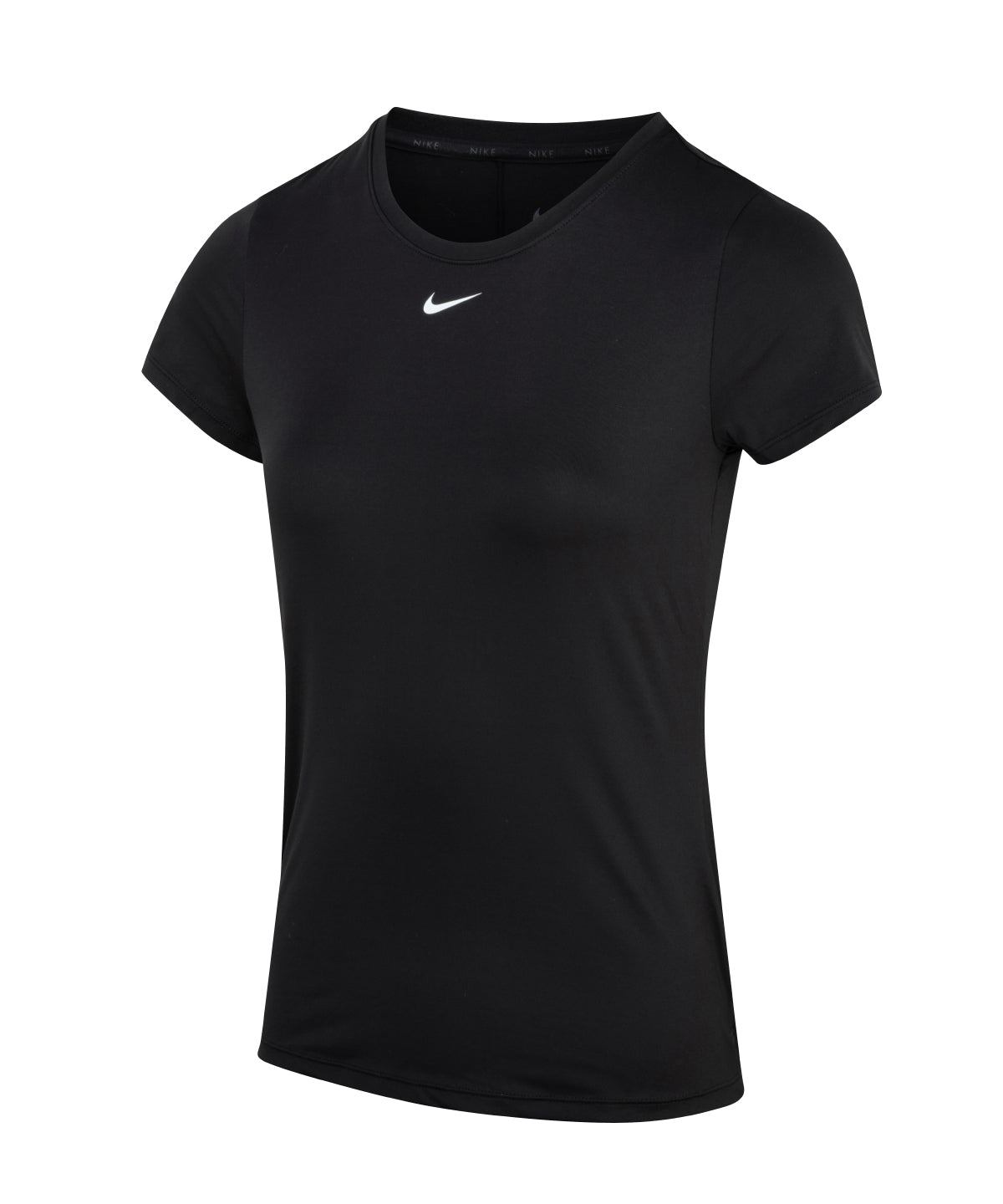 T-Shirts - One Dri-Fit slimmad sporttopp Black White