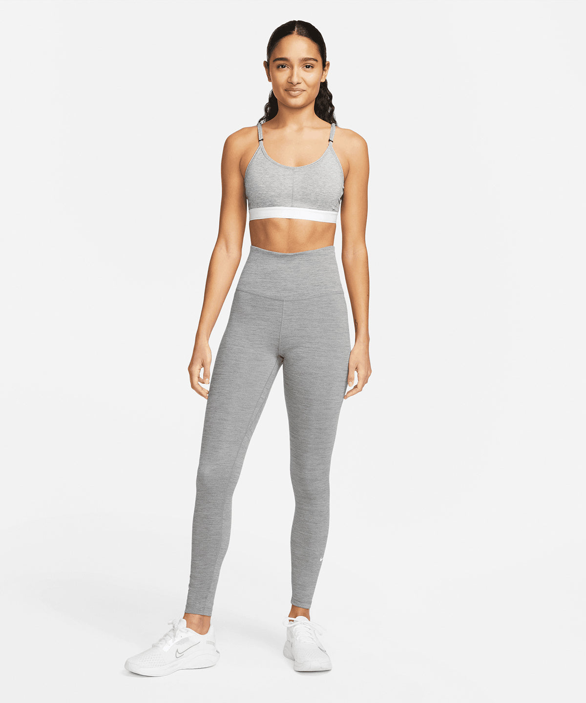 Leggings - Dam Nike One Dri-FIT Högmidjade Leggings