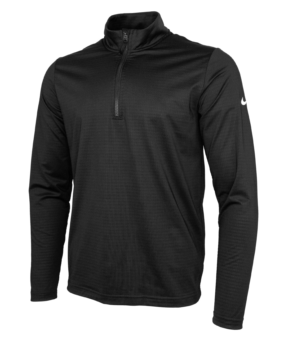 Sports Overtops - Nike Dri-FIT Victory halv-zip topp för herrar Black White