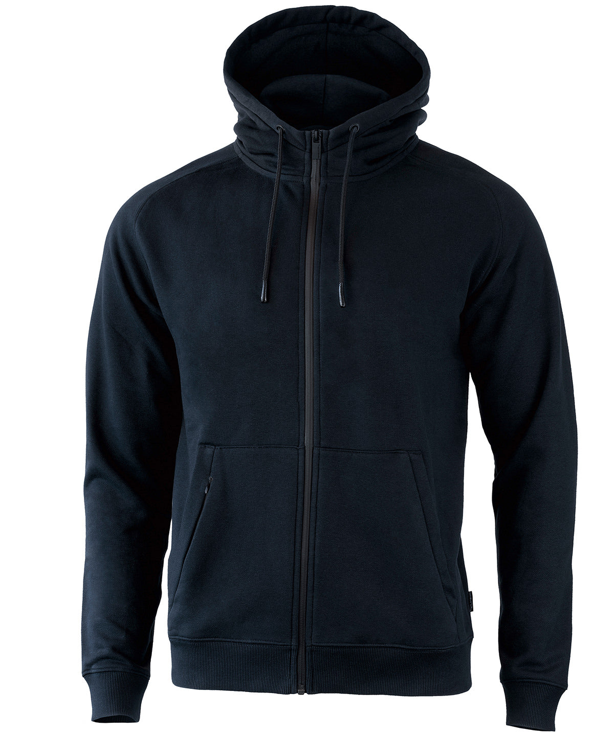 Sweatshirts - Sportig och Stilren Full-Zip Huvtröja Navy