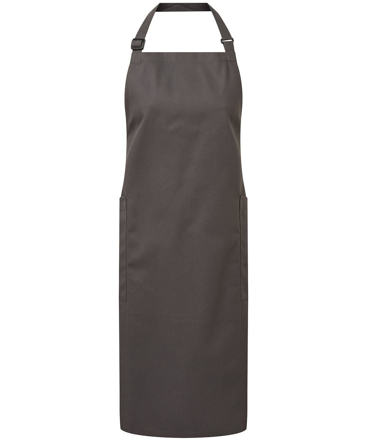 Aprons - Återvunnen Polyester och Ekologisk Bomull Förkläde Dark Grey One size