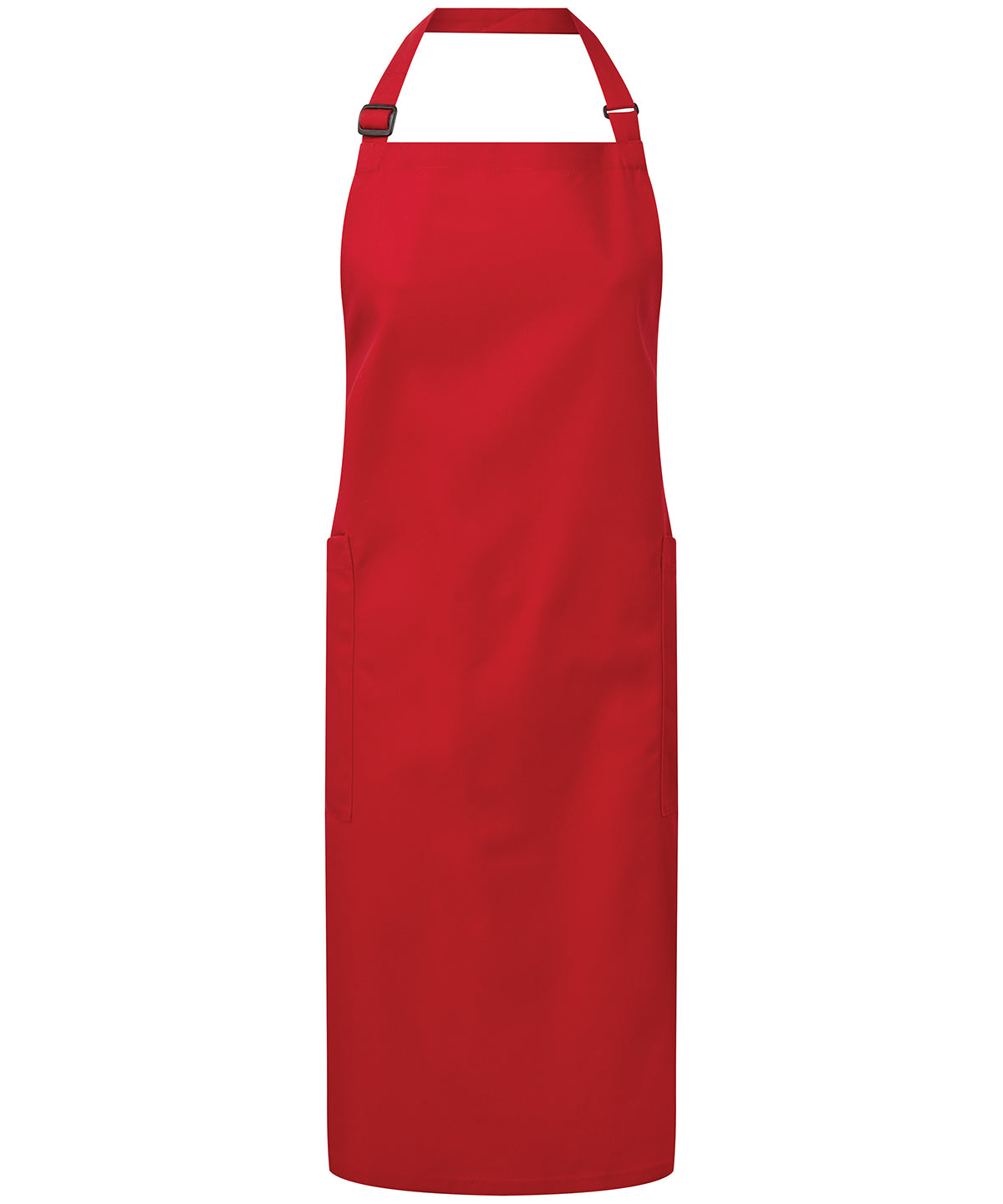 Aprons - Återvunnen Polyester och Ekologisk Bomull Förkläde Red One size