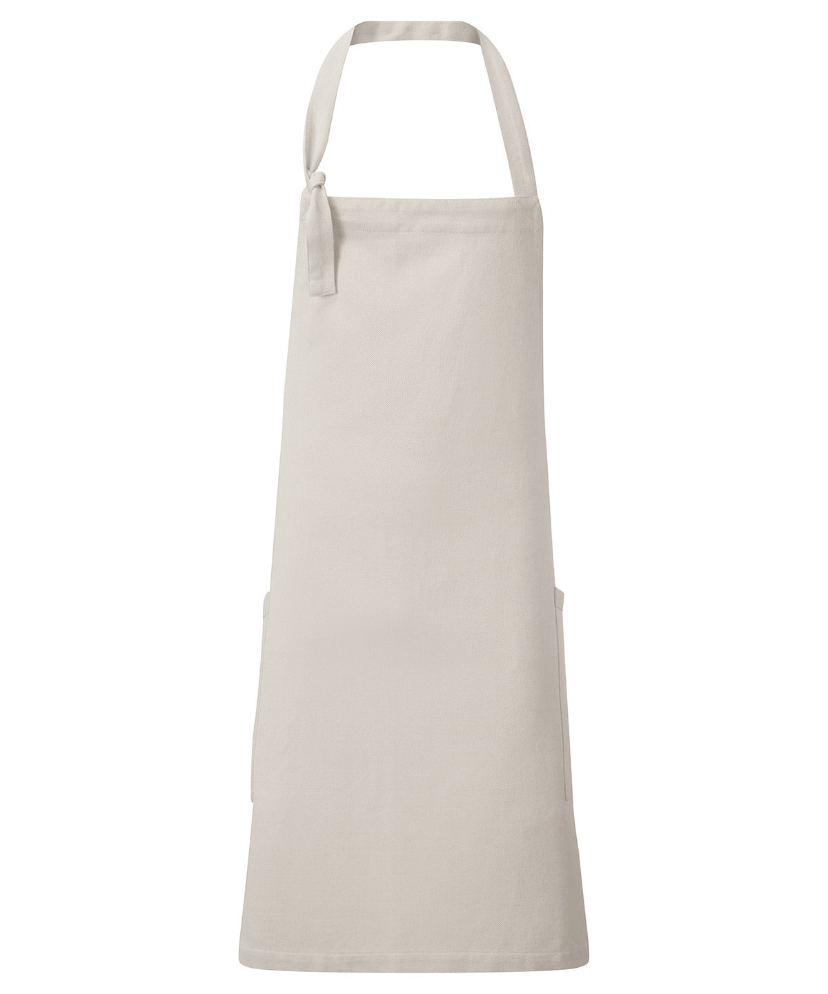 Aprons - Regenerate bib-förkläde av återvunnen denim för en hållbar look Natural One size