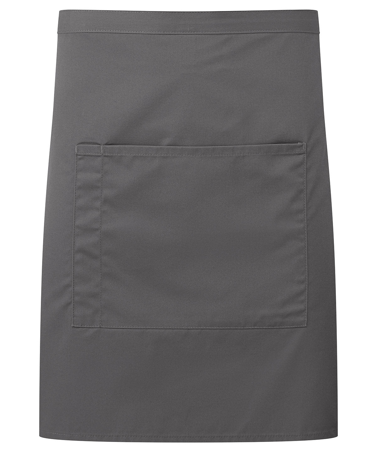 Aprons - Mellanlångt Fickförkläde Dark Grey One size