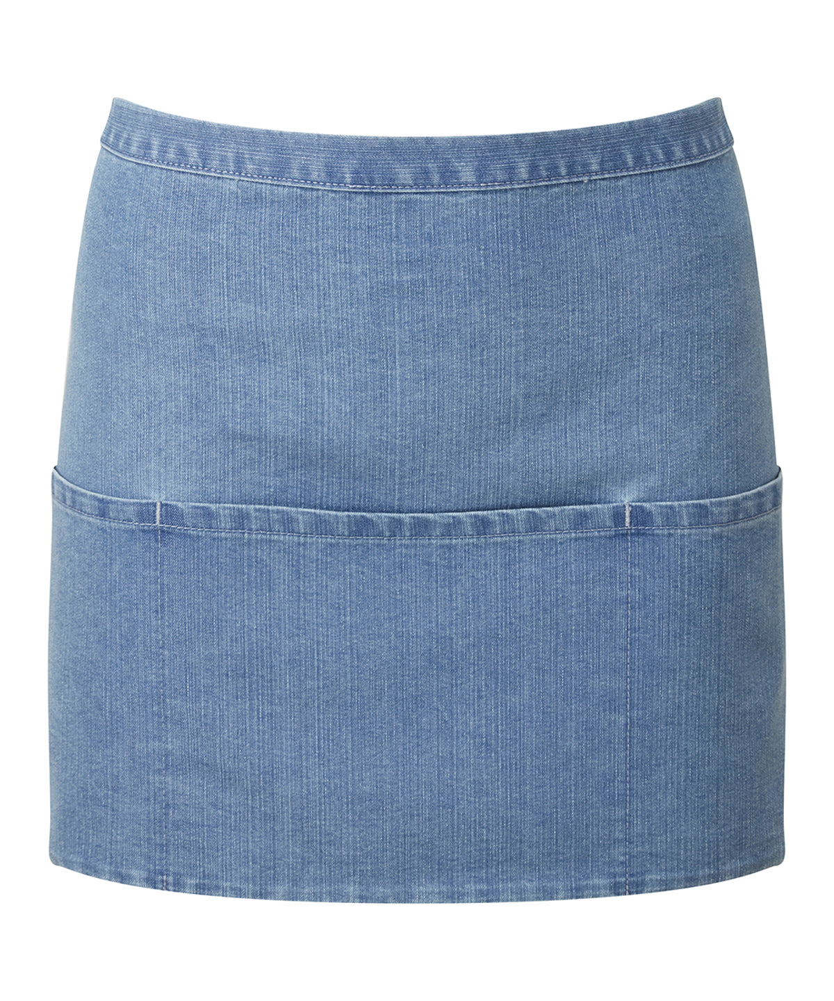 Aprons - Unisex barförkläde med ficka och pennhållare för enkel hantering Blue Denim One size