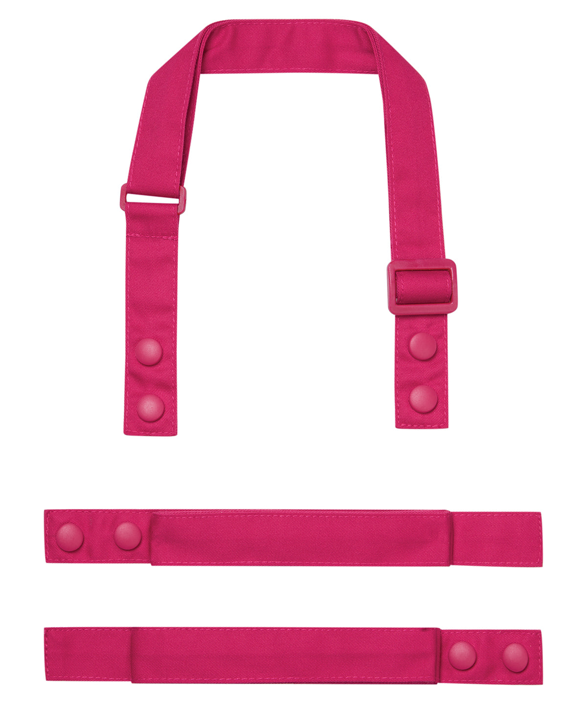 Aprons - Anpassningsbart förkläde Hot Pink One size