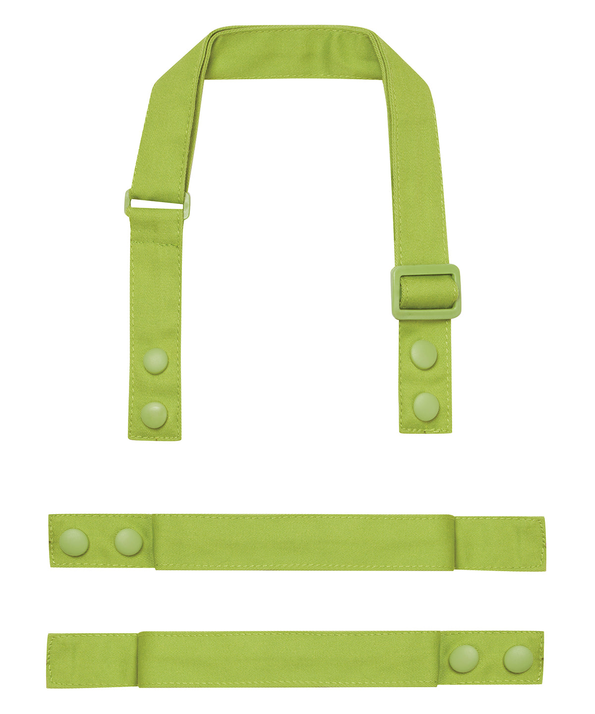 Aprons - Anpassningsbart förkläde Lime One size