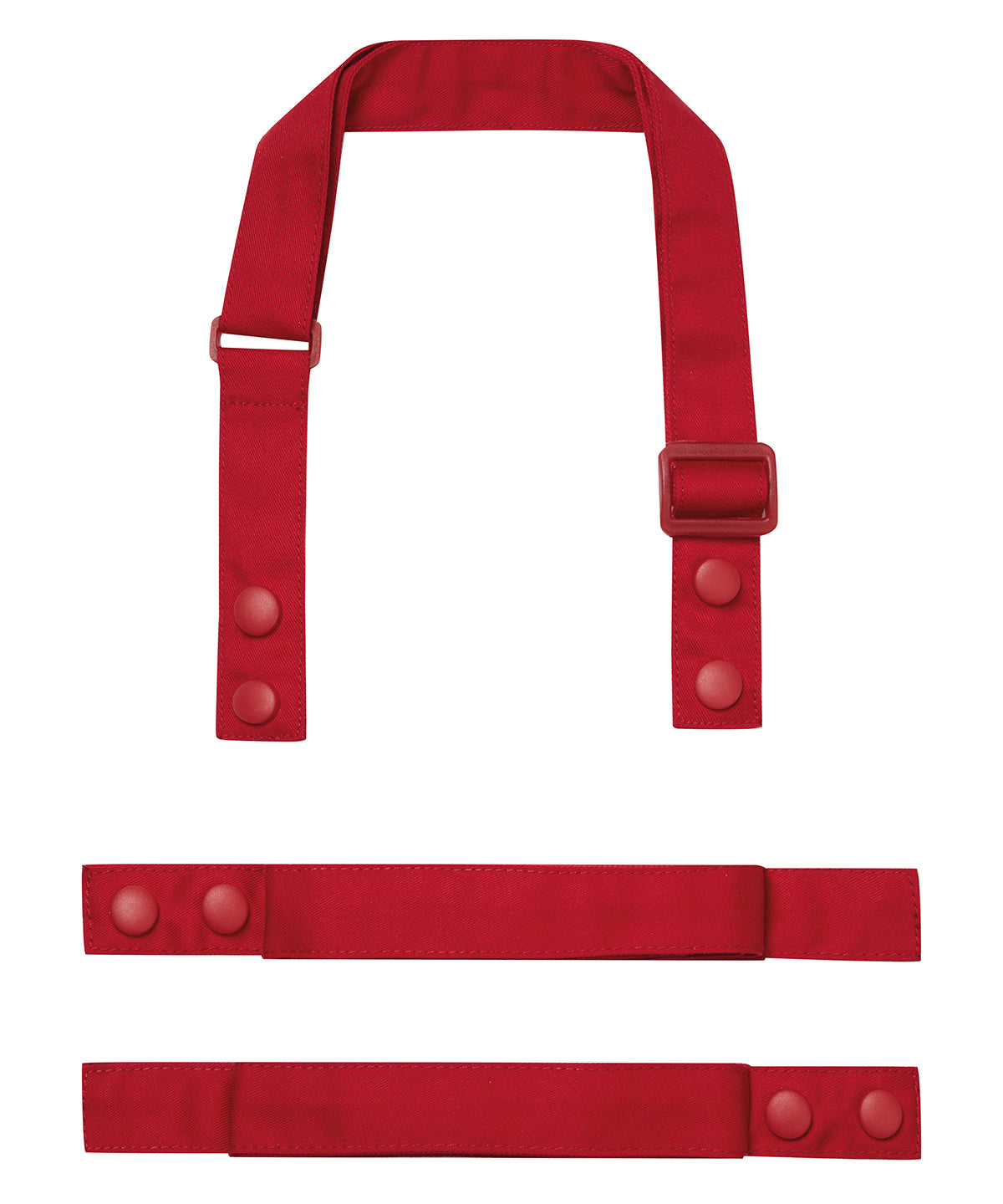 Aprons - Anpassningsbart förkläde Red One size